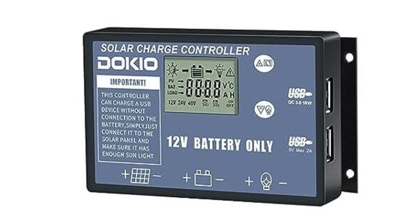DOKIO 220w Portable Foldable Solar Panels Kit