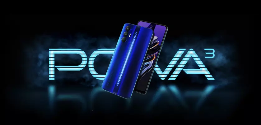Tecno Pova 3: бюджетный смартфон с батареей на 7000 мАч и зарядкой на 33 Вт