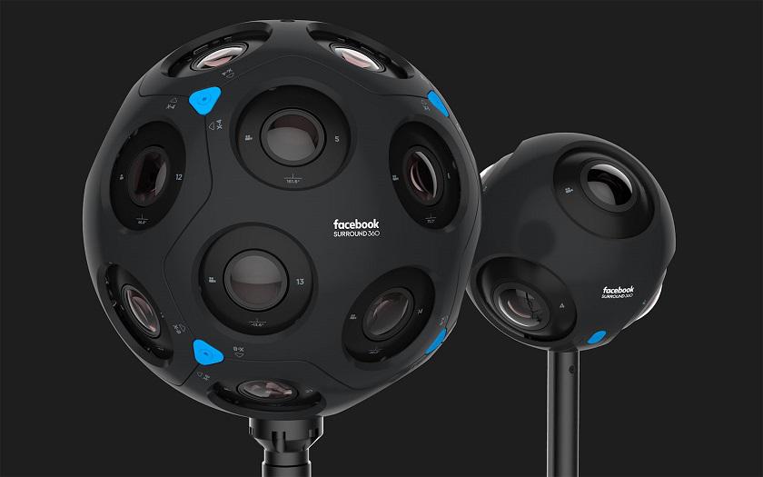 Facebook представила Surround 360 x6 и x24: камеры для создания 360-градусного видео