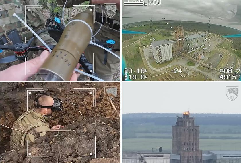 Special Operations Forces of Ukraine with the help of a cheap FPV drone destroyed the modern Russian surveillance complex 