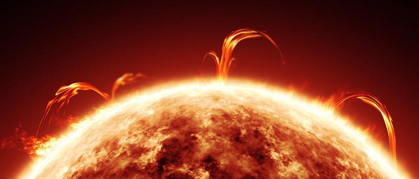 Учёные впервые обнаружили звезду, по поверхности которой проходят огненные цунами высотой 4,3 млн км