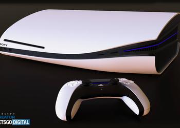 Black and white style: Concept Creator designer showed concept renders of the Sony PlayStation 5 Pro game console