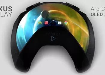 Концепт портативной игровой консоли Google NEXUS Play