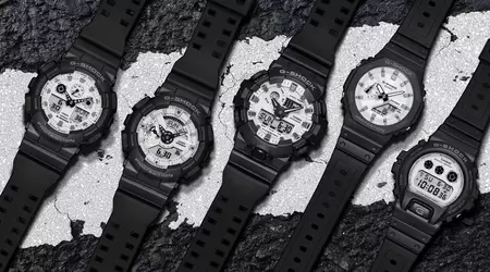 Casio представляє нову колекцію Black and White з оновленими моделями G-SHOCK