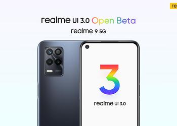 realme 9 5G получил бета-версию realme UI 3.0 на основе Android 12