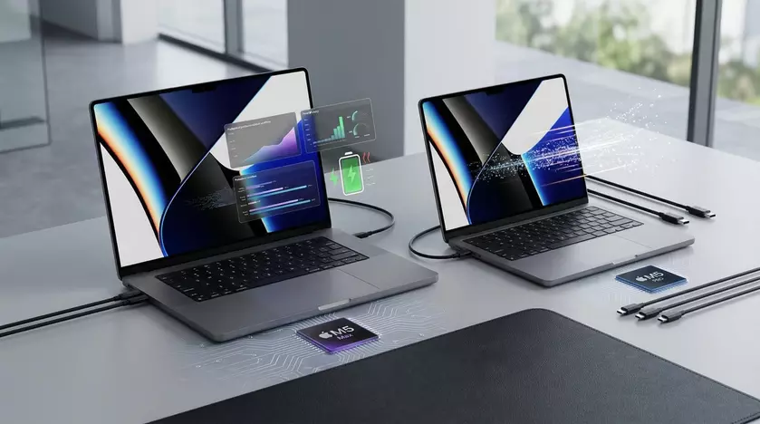 Новый MacBook Pro M5 Max на тестировании