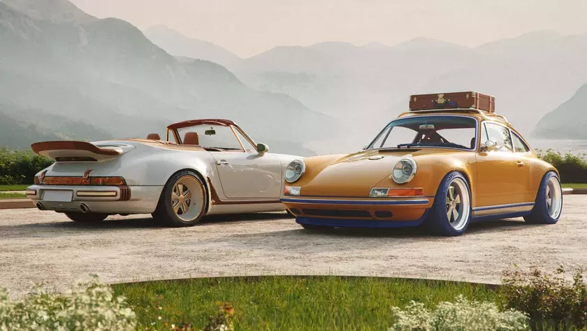 Porsche 911 Singer и Louis Vuitton