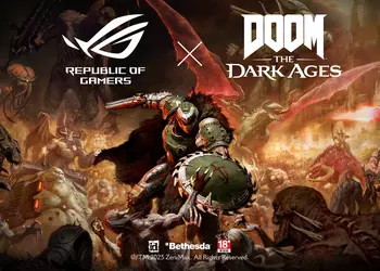 Адски крутая видеокарта: ASUS ROG выпустит лимитированную версию GeForce RTX 5080 в стиле DOOM: The Dark Age
