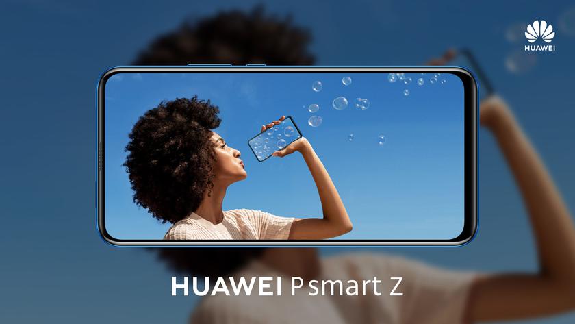 Huawei привезла в Украину P Smart Z: смартфон с выезжающей камерой, NFC и чипом Kirin 710F за 8000 грн