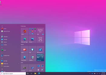 Microsoft анонсировала изменённый дизайн меню «Пуск» и обновлённое окно многозадачности Alt + Tab для Windows 10