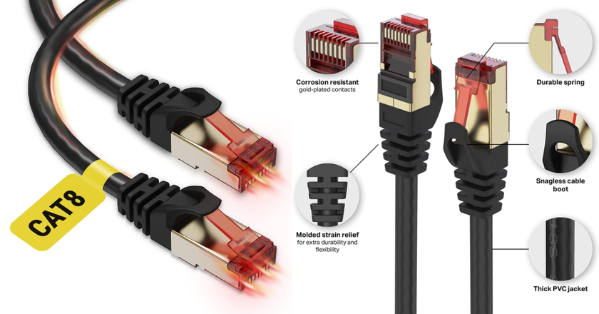 UCC Cat 8 mejor cable ethernet para ps5