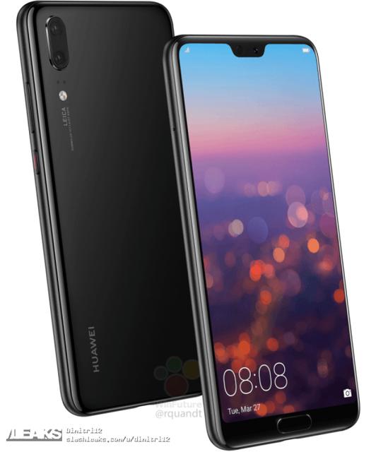 On the eve of the presentation on the network, the characteristics and the cost of the flagship Huawei P20 were &#8220;