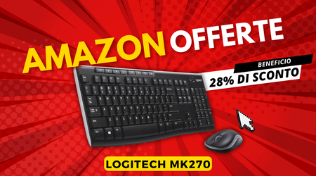 Logitech MK270 Combo Tastiera e Mouse Wireless – Sconto di 6,85€ per il Black Friday!