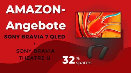 Sony BRAVIA 7 QLED 85" TV + Theatre U Bundle – Black Friday Deal mit 1.199€ Rabatt!