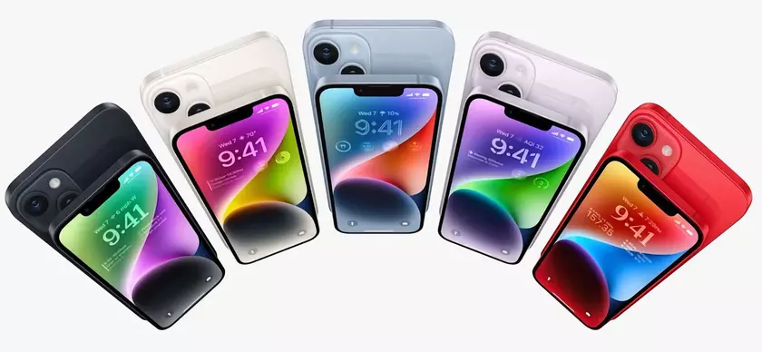 iPhone 14 и iPhone 14 Plus – обновлённый A15 Bionic, улучшенные 12-МП камеры, спутниковая связь и iOS 16 по цене от $799