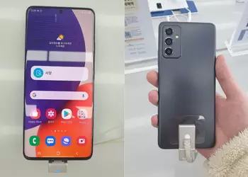 Samsung Galaxy A82 5G appeared in photos: a "holey" screen with thin bezels, and looks like the Galaxy A52 and Galaxy A72