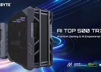 RTX 5090 и 768 ГБ оперативной памяти: Gigabyte представила AI TOP 500 TRX50 — сверхмощный PC для работы с ИИ и гейминга