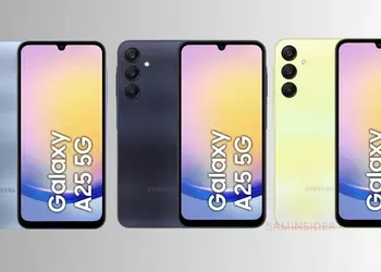 Promotional images of Samsung Galaxy A25 specs have surfaced on the internet