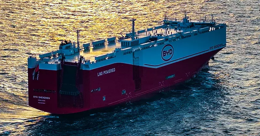 Электрификация морских путей: Ro-Ro судно BYD Shenzhen