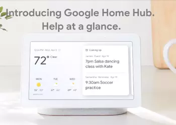 Google Home Hub: смарт-дисплей от Google с ценником $149 