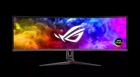 ASUS ROG Swift OLED PG49WCD curved gaming monitor with 144Hz refresh rate will go on sale at a price of $1500