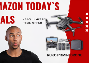 Ruko F11MINI 4K Drone with Dual Batteries – Now $69 Off!