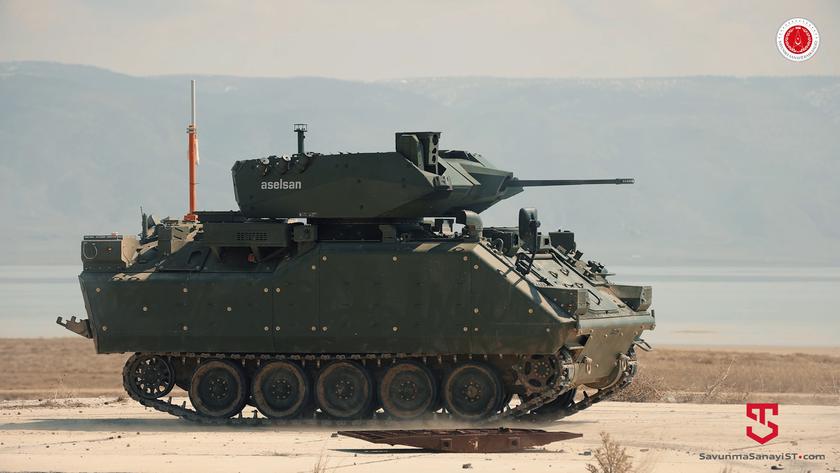 ASELSAN a remis le premier lot de BMP ZMA-15 modernisés à l'armée turque.