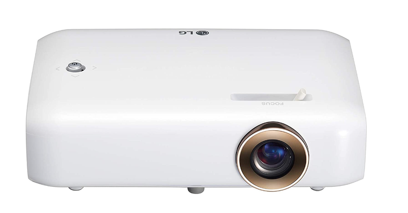 small projector in bedroomLG PH510P 