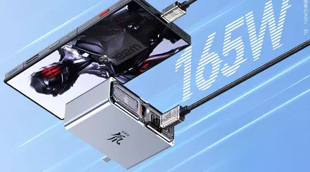 Nubia unveiled the Red Magic GaN Charger with four USB ports and 165W of power for $48