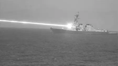 US Army tests HELIOS shipboard laser system and successfully destroys a drone