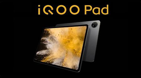 iQOO Pad: дисплей на 144 Гц, процесор MediaTek Dimensity 9000+ і зарядка на 44 Вт за $370