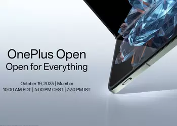 It's official: the OnePlus Open foldable smartphone will debut on 19 October