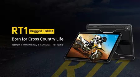  Прем'єра Oukitel RT1 на AliExpress: удароміцний планшет із захистом IP68/IP69K та батареєю на 10000 мАг за $200