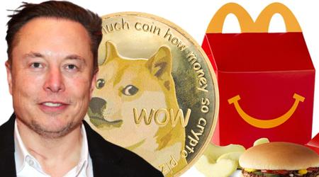 Ілон Маск обіцяє з'їсти Хепі Міл на камеру, якщо McDonald's почне приймати Dogecoin – курс криптовалюти одразу підскочив