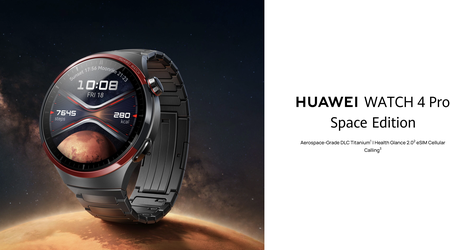 The Huawei Watch 4 Pro Space Edition with a titanium case, sapphire crystal and a price of €649 has made its global debut
