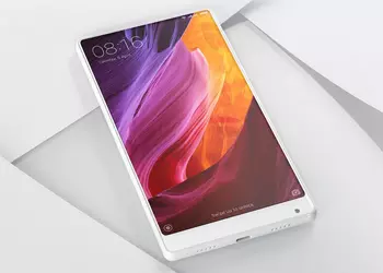 CES 2017: безрамочный Xiaomi Mi MIX в белом цвете