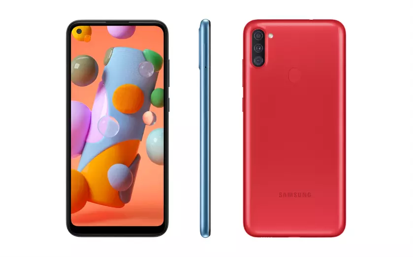 Samsung Galaxy A11 начал получать обновление Android 11 с One UI 3.1