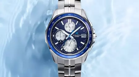 Casio представила новий годинник Oceanus Manta з сапфіровим безелем