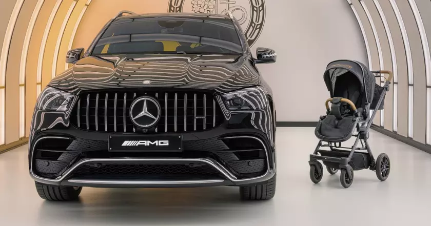 Эволюция роскоши: Mercedes-AMG внедряет передовые технологии в детские коляски