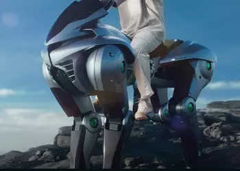 Kawasaki представила концепт робо-коня Corleo — впечатляющий транспорт будущего