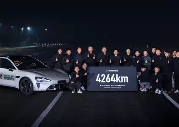 Новый рекорд: Xiaomi SU7 Max проехал 4 264 км за одни сутки