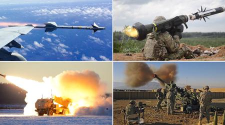 AIM-9M Sidewinder raketten, GMLRS precisiegeleide projectielen voor HIMARS, artilleriemunitie en Javelin antitankraketten - VS kondigt nieuw hulppakket van $250 miljoen aan voor Oekraïne