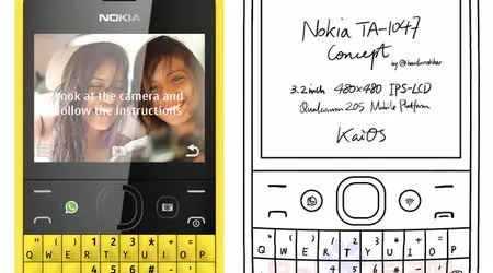 Nokia button-phone with QWERTY-keyboard appeared on the sketch