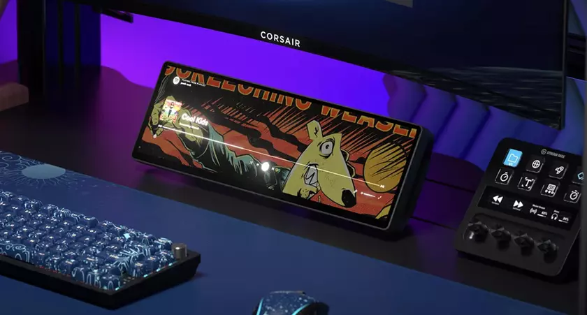 Corsair выпустила Xenon Edge 14,5 — многофункциональный сенсорный дисплей для управления медиаконтентом, виджетами и приложениями