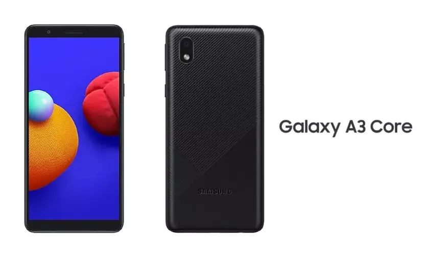 Samsung Galaxy A3 Core: бюджетник с Android Go, 1/16 ГБ памяти и двумя камерами всего за $85