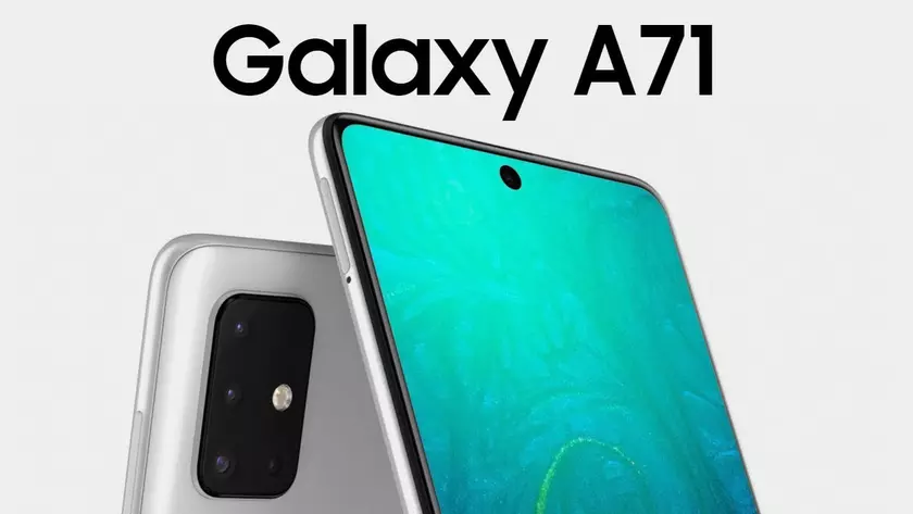 Новые рендеры Samsung Galaxy A71: очень тонкие рамки и вырез, как у Galaxy Note 10