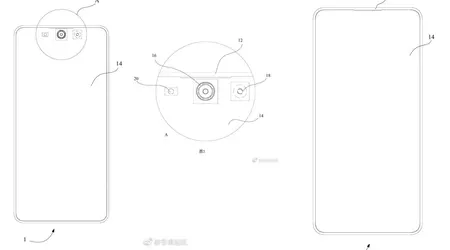Meizu also hides the front camera under the smartphone display