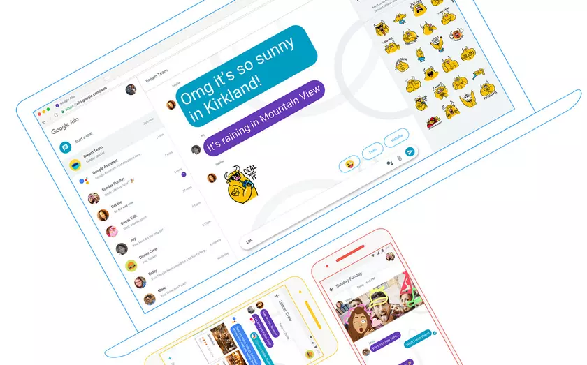 Мессенджер Google Allo получит полноценную веб-версию