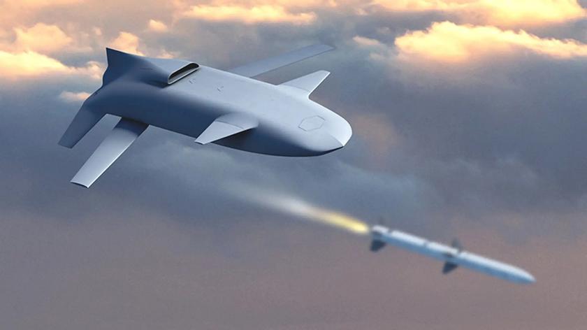 General Atomics разработает беспилотник, вооружённый ракетами, для запуска с истребителей четвёртого поколения