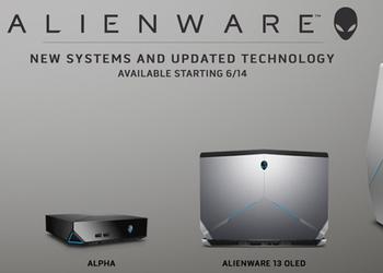 Обновленная линейка игровых систем Alienware к 20-летию бренда